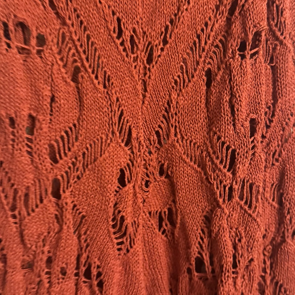 FREE PEOPLE Bianca‎ Fauxchet Crochet Coverup Dress - Picture 7 of 7